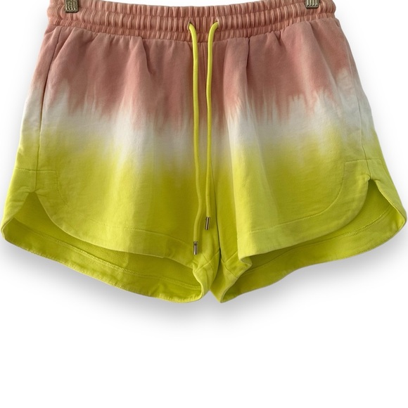 ATM Anthony Thomas Melillo French Terry Dip-Dyed Shorts Drawstring Size Small - Picture 4 of 15